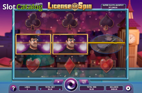 Win screen 2. License to Spin slot