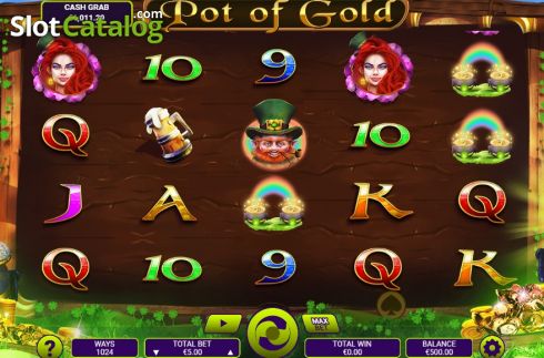Bildschirm2. Pot of Gold slot