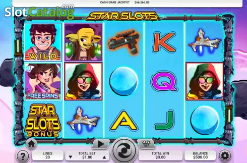 画面2. Star Slots カジノスロット