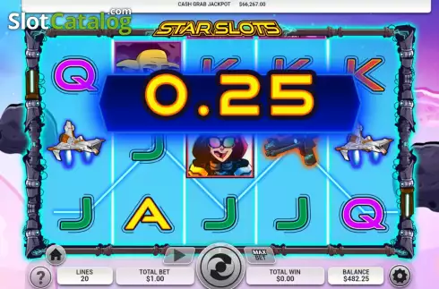 画面3. Star Slots カジノスロット