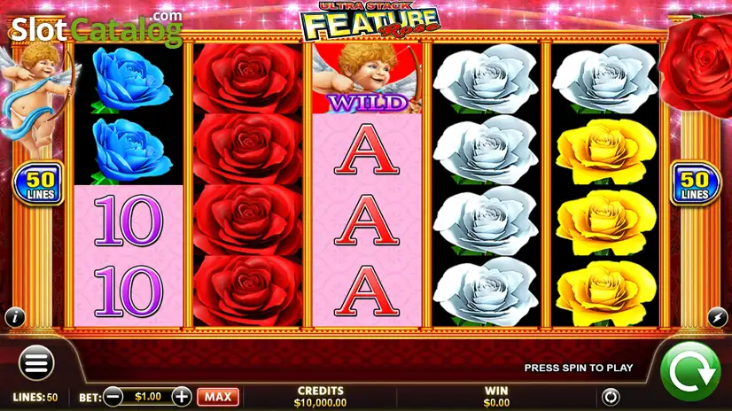 Ultra Stack Feature Rose Slot