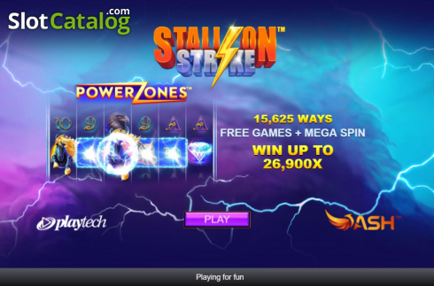 画面2. Stallion Strike (スタリオン・ストライク) カジノスロット