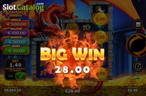 Bildschirm8. Gold Hit: Dragon Bonanza slot