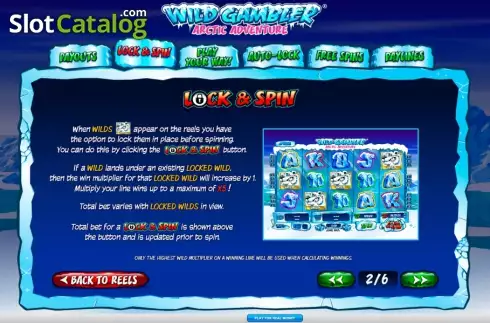 Bildschirm3. Wild Gambler - Arctic Adventures slot