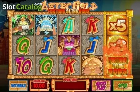 Bildschirm5. Aztec Gold Fortune of the Gods slot