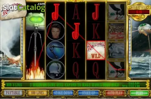 Screen4. The War of the Worlds slot