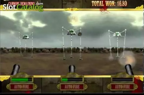 Captura de tela7. The War of the Worlds slot