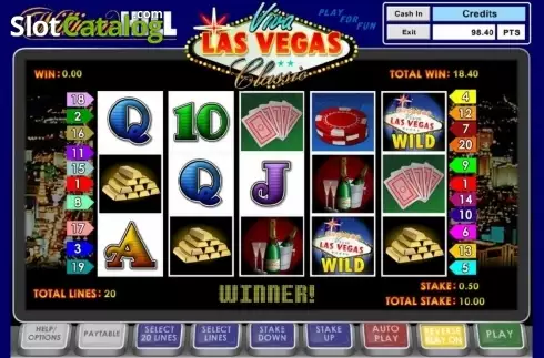 Скрин3. Viva Las Vegas Classic слот