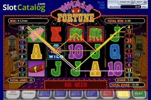 Bildschirm3. Whale of Fortune (Ash Gaming) slot