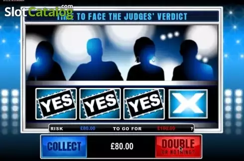 Bonus Game screen. X Factor slot