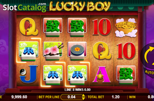 Captura de tela3. Lucky Boy (Aspect Gaming) slot