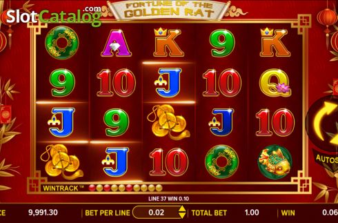 Win screen 3. Fortune of the Golden Rat slot