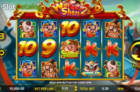 Bildschirm2. Win Cai Shen 2 slot