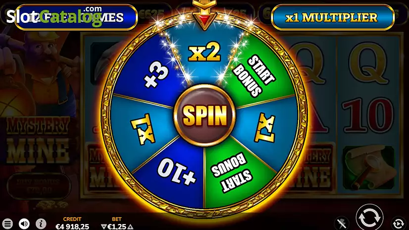 Mystery Mine Free Spins