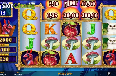 Free Spins Win Screen. Fairy Dust (Atomic Slot Lab) slot