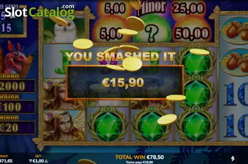 Big Win in Free Spins Screen 2. Fairy Dust (Atomic Slot Lab) slot