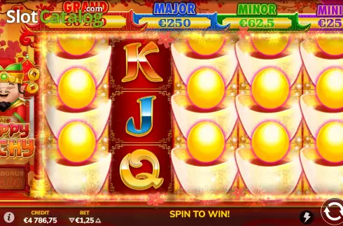 Free Spins Win Screen. Happy Lucky (Atomic Slot Lab) slot