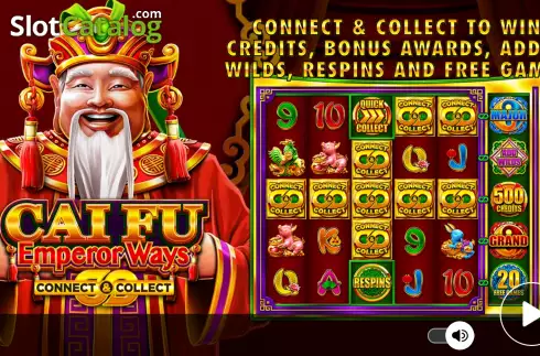 Bildschirm2. Cai Fu Emperor Ways slot