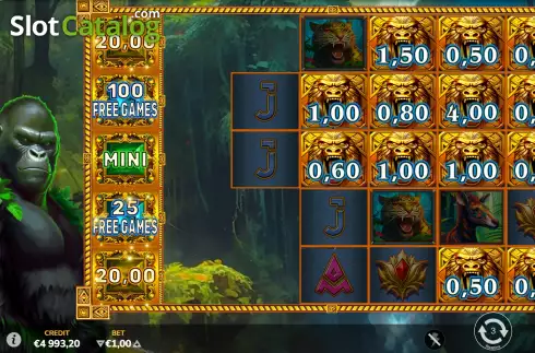 Bonus Game Win Screen 3. Electric Jungle slot