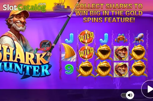Schermo2. Shark Hunter (Atomic Slot Lab) slot