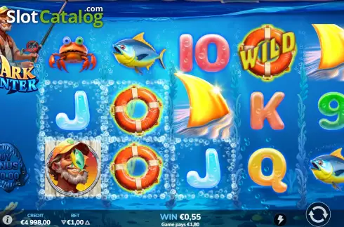 Schermo4. Shark Hunter (Atomic Slot Lab) slot
