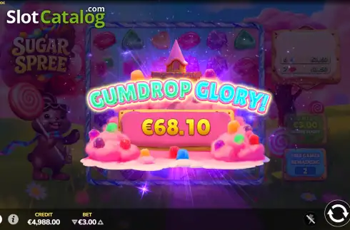 Bildschirm3. Sugar Spree slot