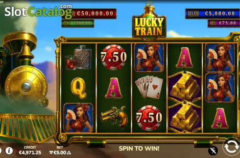 Écran2. Lucky Train Machine à sous