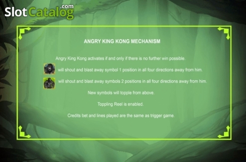 画面7. King Kong (August Gaming) カジノスロット