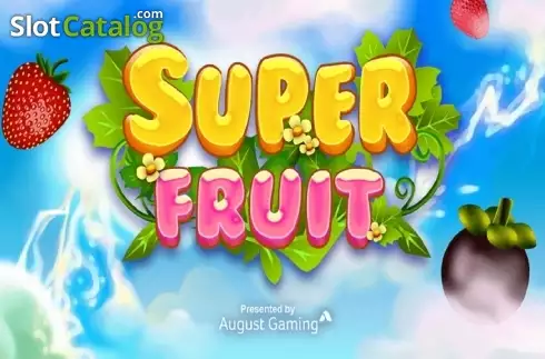 Super Fruit (August Gaming) Logo