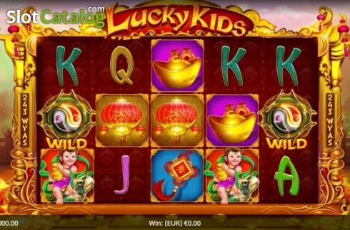 Bildschirm2. Lucky Kids slot
