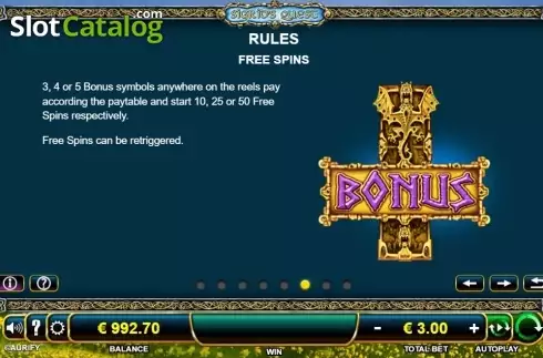 Free Spins. Sigrids Quest slot
