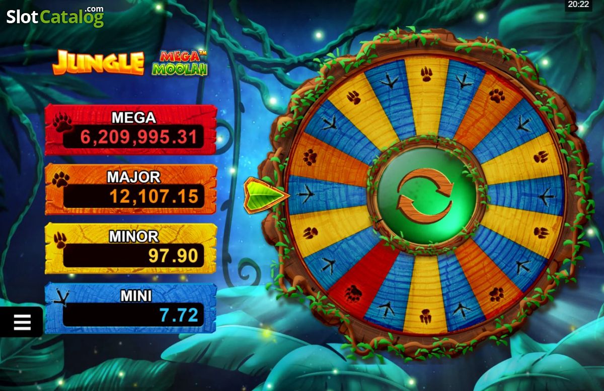 Mega Moolah Jackpot Bonus Wheel (2) - YouTube