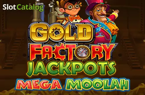 Gold Factory Jackpots Mega Moolah Λογότυπο