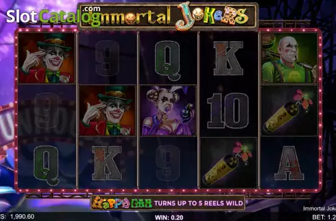 Skärmdump3. Immortal Jokers slot