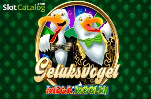Geluksvogel Mega Moolah ロゴ