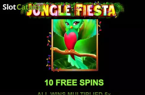 Game Features screen 4. Jungle Fiesta slot