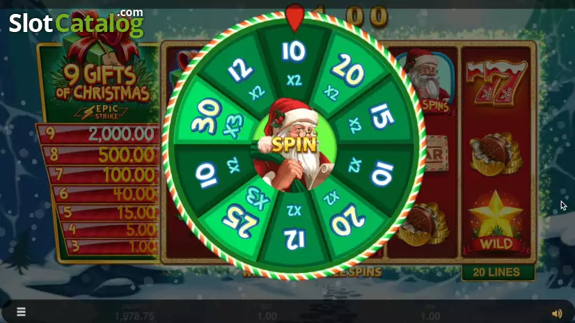 Video 9 Gifts Of Christmas Slot