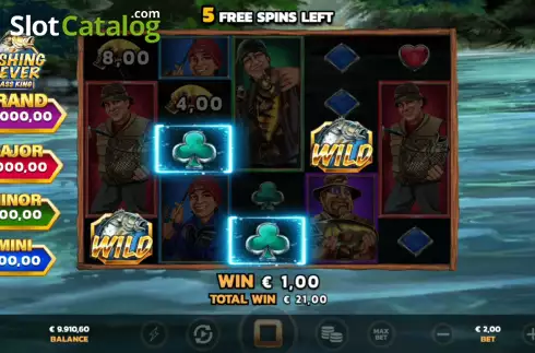 Free Spins 3. Fishing Fever Bass King slot