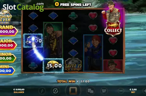 Free Spins 4. Fishing Fever Bass King slot