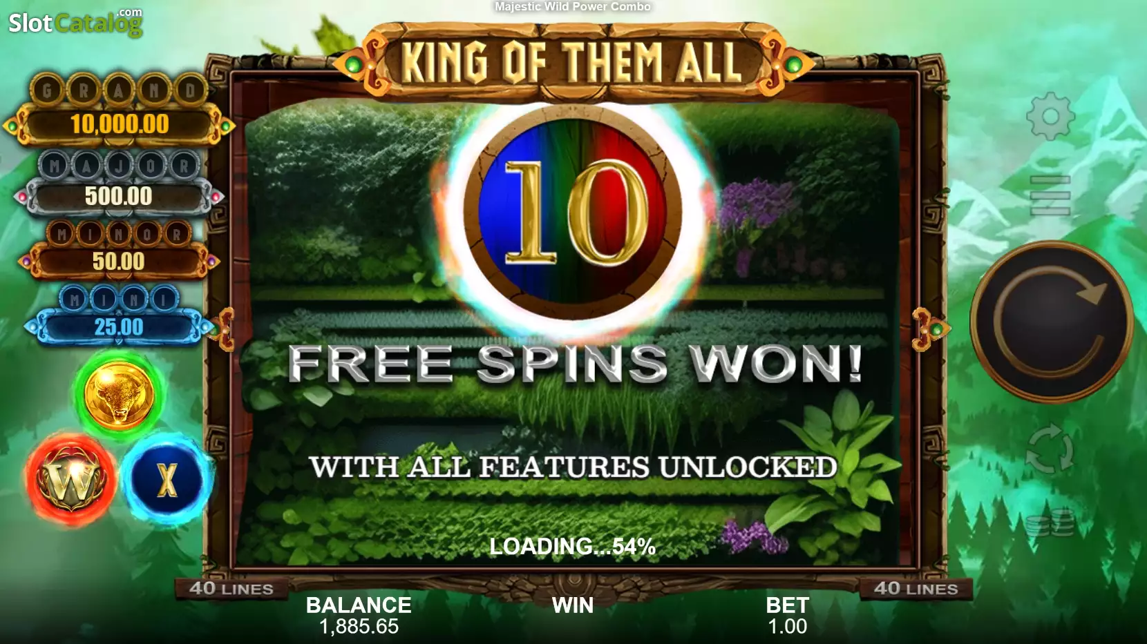 Majestic Wilds Slot Review and Demo | RTP=94.25