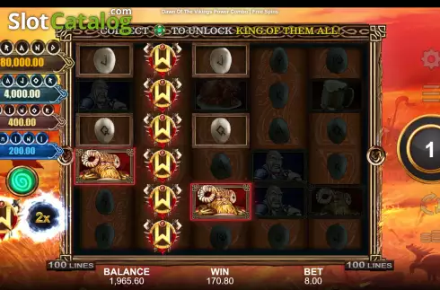 Free Spins 2. Dawn of the Vikings Power Combo slot