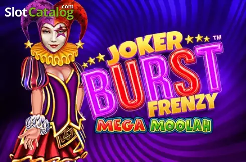 Joker Burst Frenzy Mega Moolah Logotipo