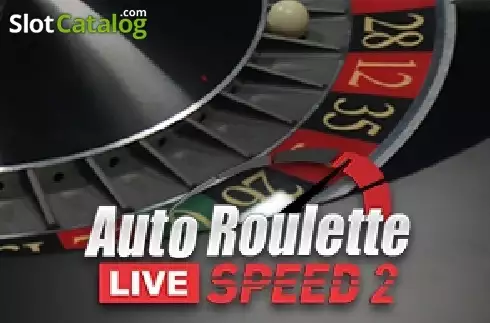 Auto Roulette Speed 2 Live ロゴ