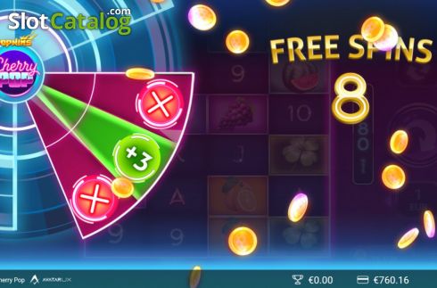 Free Spins Gamble. CherryPop slot