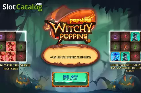 画面2. WitchyPoppins カジノスロット