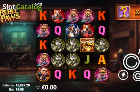 Rebel Paws slot. Rebel Paws slot