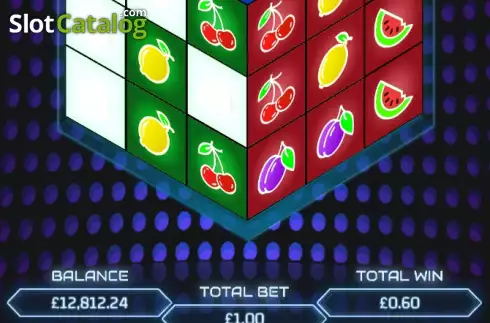 Win Screen. Cube of Fruits slot