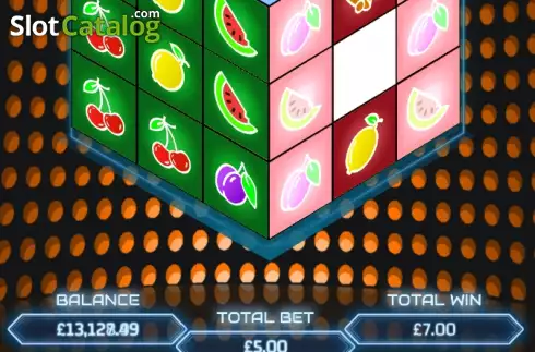 Ecran5. Cube of Fruits slot