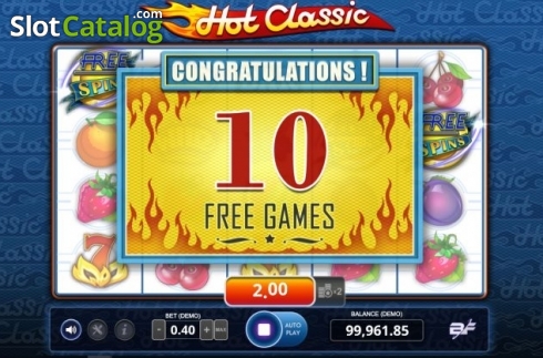 Free Spins. Hot Classic slot