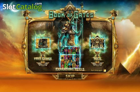 Bildschirm2. Book of Gates (BF games) slot